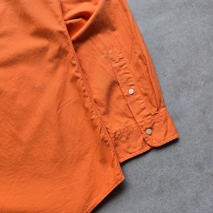 Ralph Lauren Orange Long Sleeve Button Up Shirt - XL