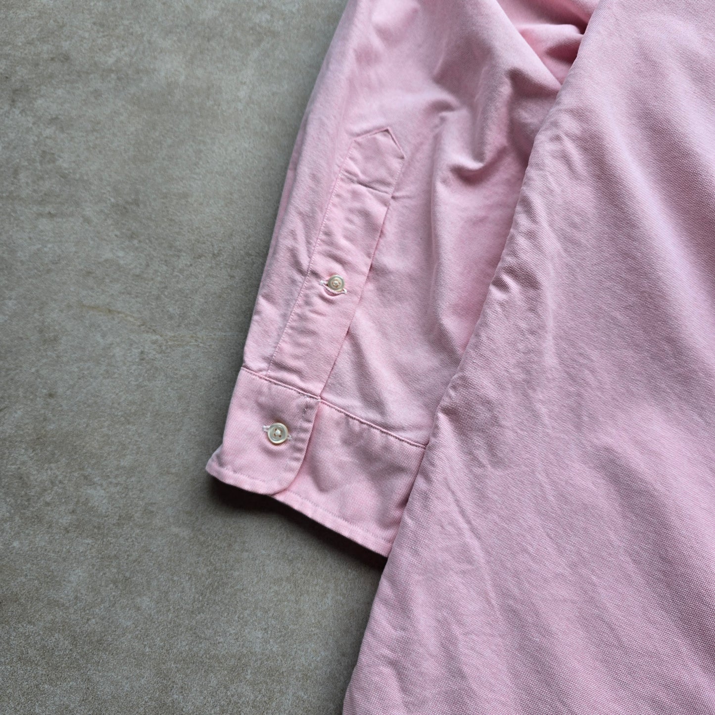 Ralph Lauren Pink Long Sleeve Button Up Shirt - XXL