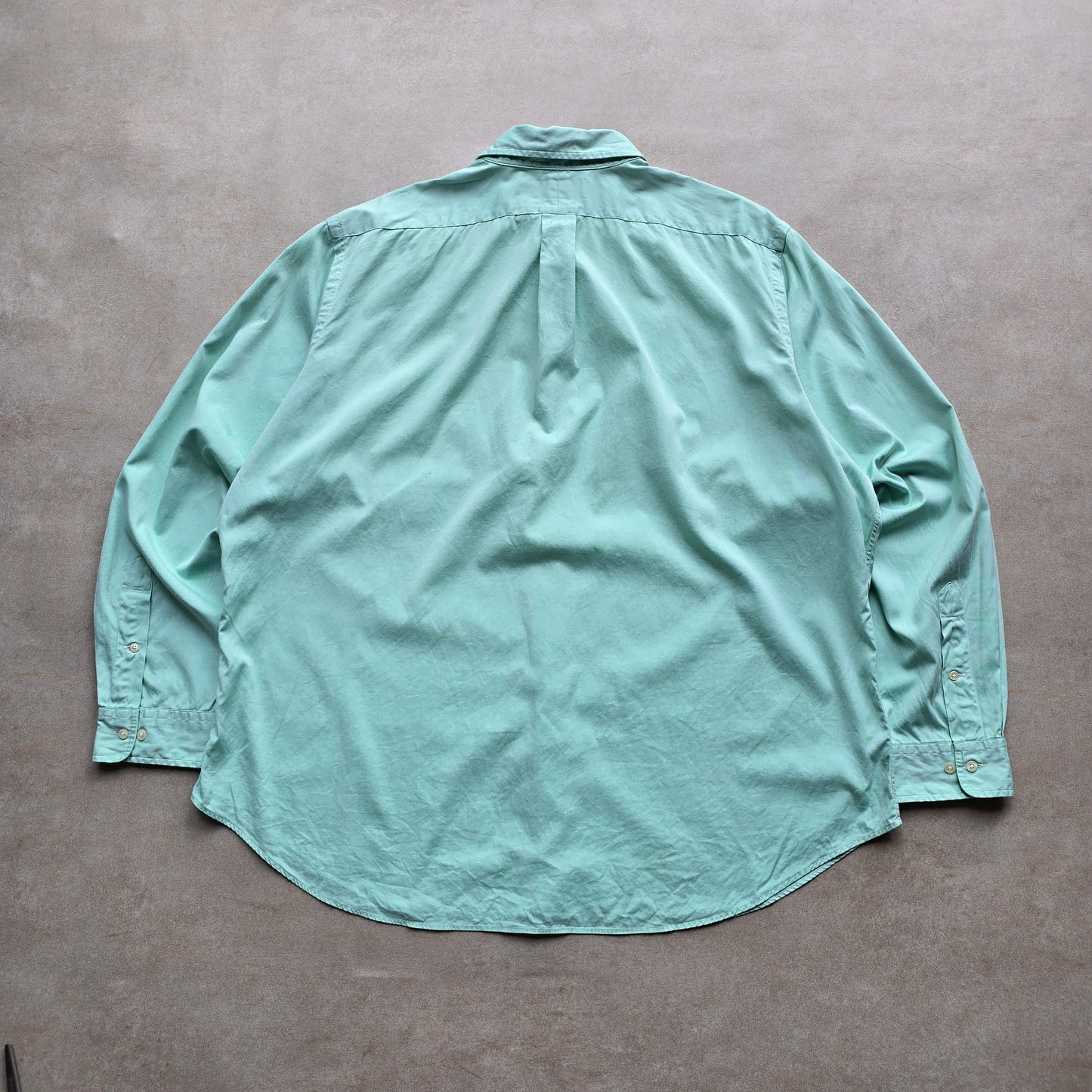 Vintage Ralph Lauren Green Long Sleeve Button Up Shirt - XXL