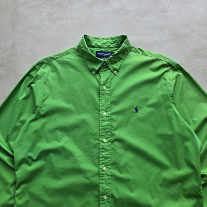 Vintage Ralph Lauren Golf Long Sleeve Button Up Shirt - XL