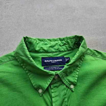 Vintage Ralph Lauren Golf Long Sleeve Button Up Shirt - XL