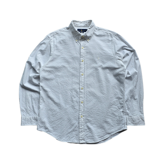 Ralph Lauren White Long Sleeve Button Up Shirt - L