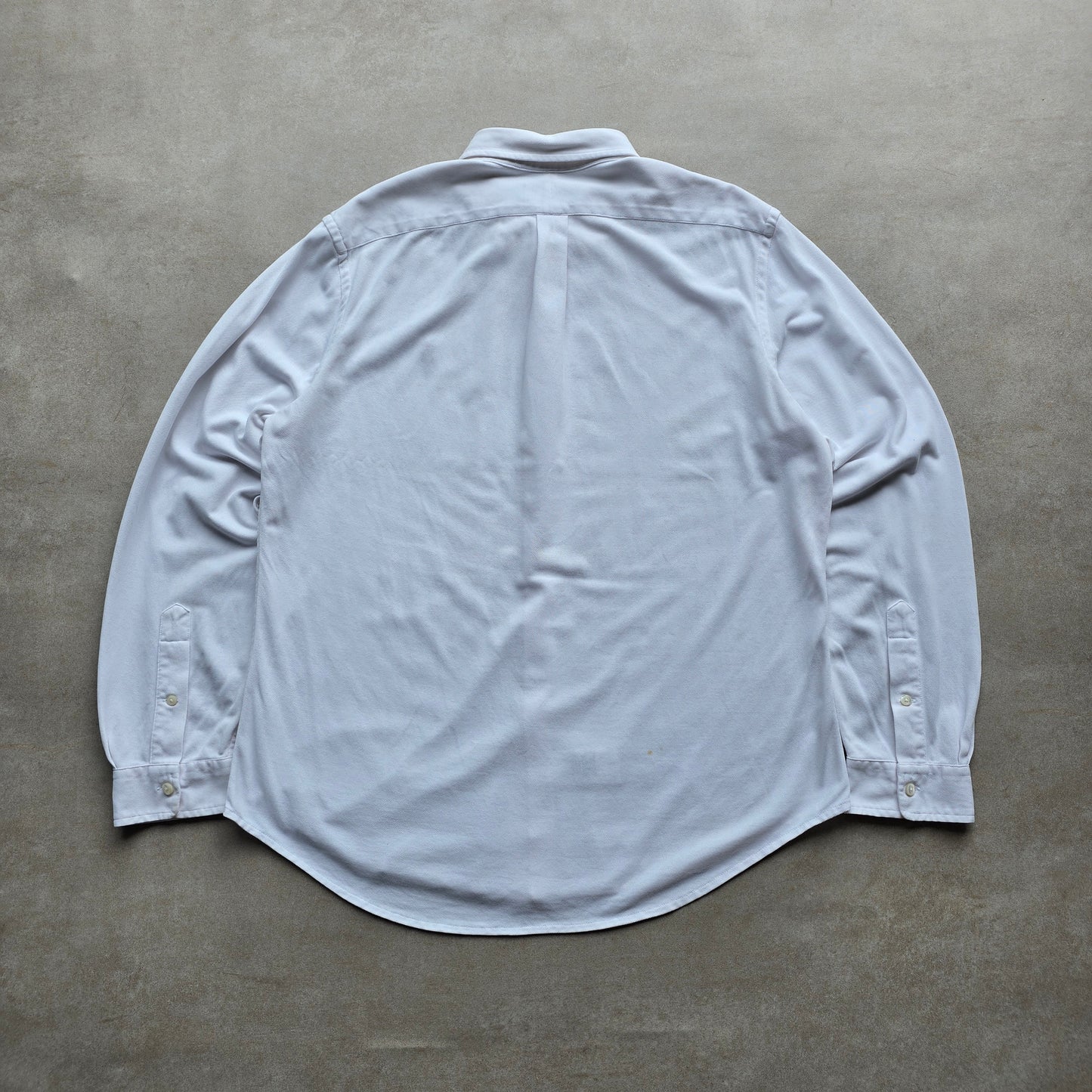Ralph Lauren White Long Sleeve Button Up Shirt - XL