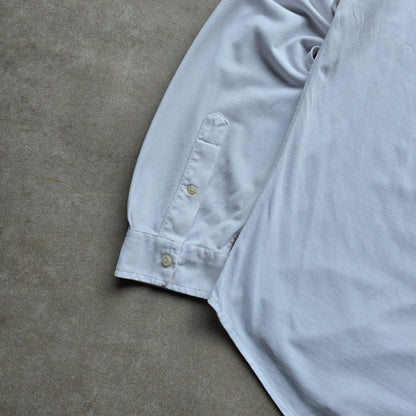 Ralph Lauren White Long Sleeve Button Up Shirt - XL