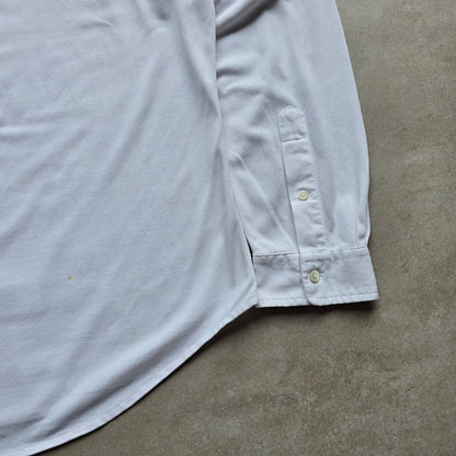 Ralph Lauren White Long Sleeve Button Up Shirt - XL