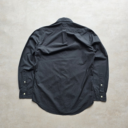 Ralph Lauren Black Long Sleeve Button Up Shirt - XS