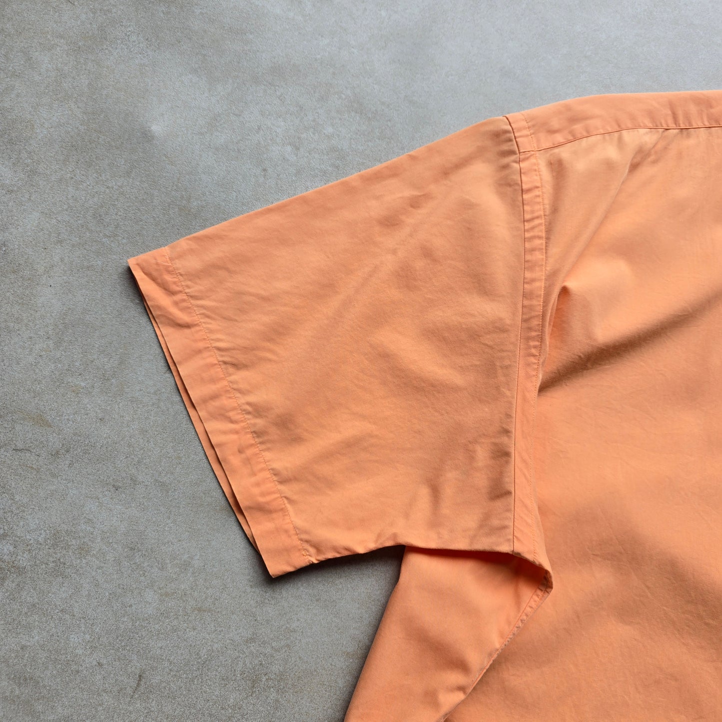 Vintage Ralph Lauren Orange Short Sleeve Button Up Shirt - XXL