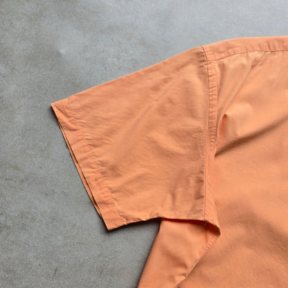 Vintage Ralph Lauren Orange Short Sleeve Button Up Shirt - XXL