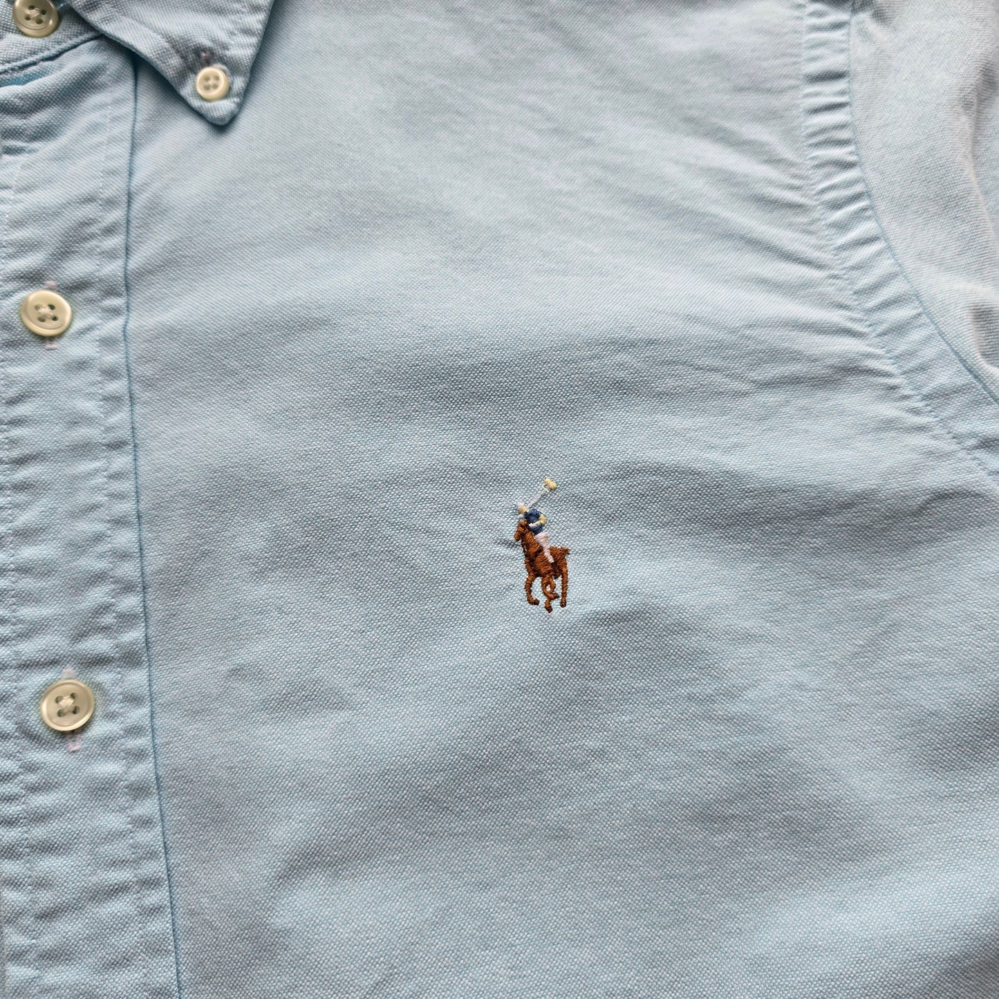 Ralph Lauren Short Sleeve Button Up Shirt - M