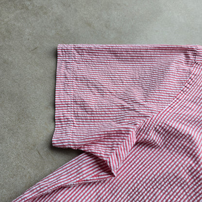 Ralph Lauren Striped Short Sleeve Button Up Shirt - M