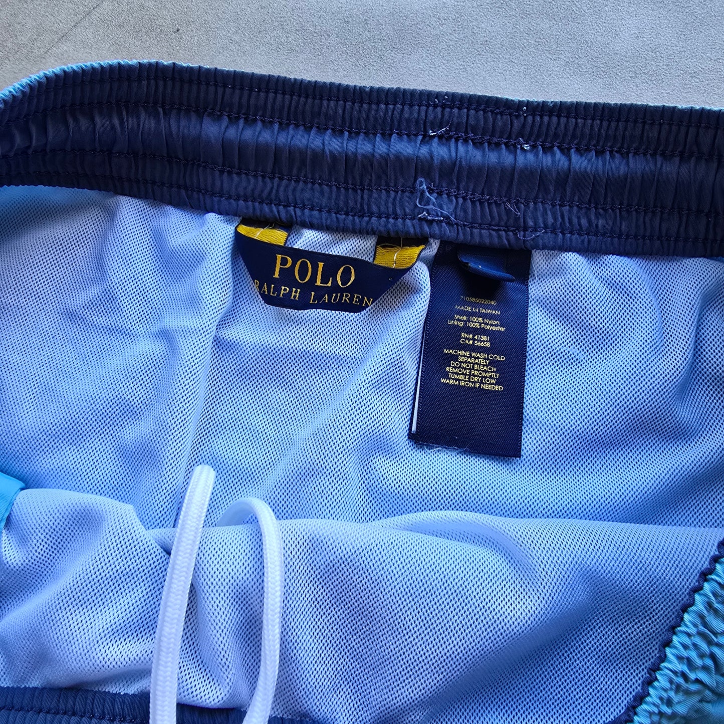 Ralph Lauren Light Blue Swim Shorts - L