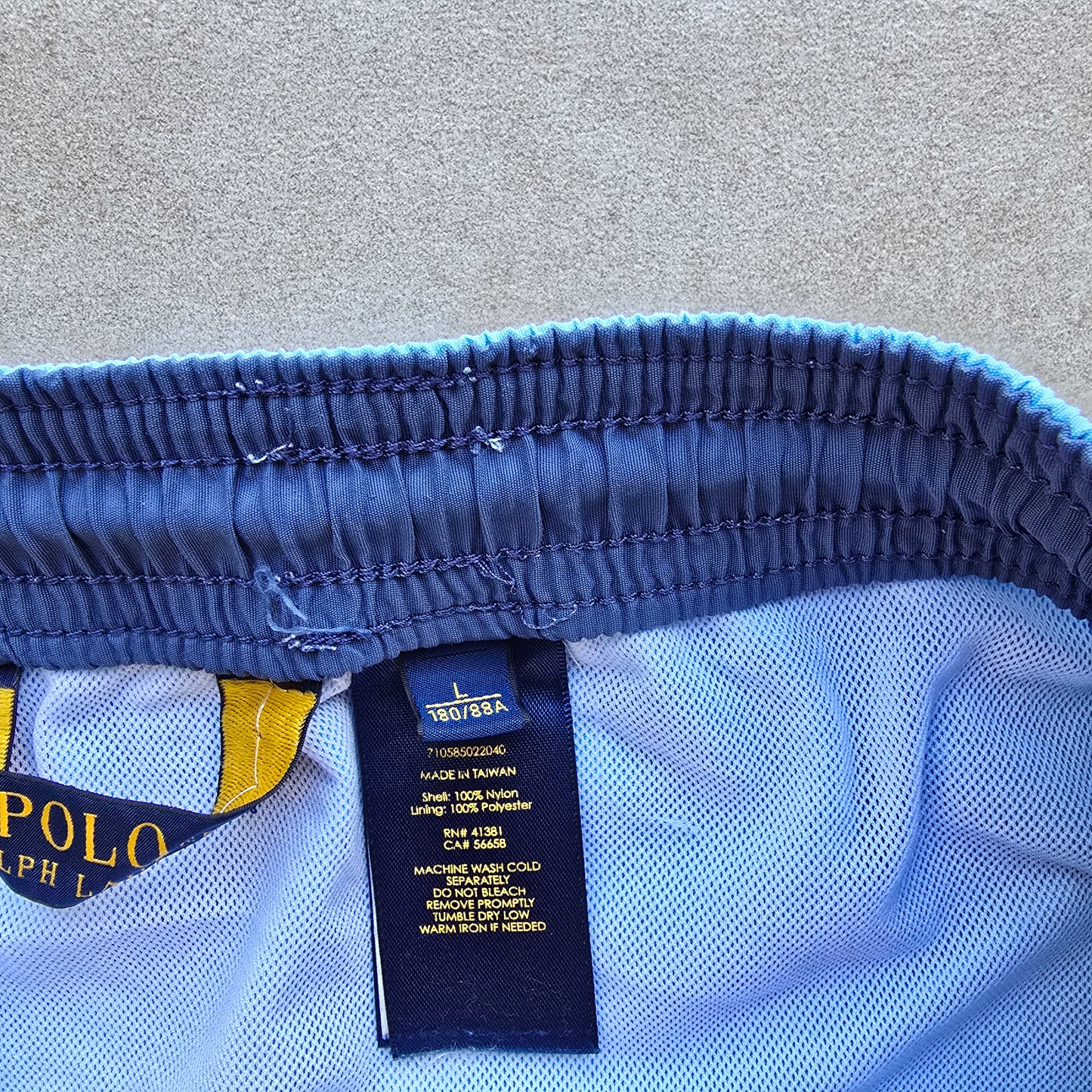 Ralph Lauren Light Blue Swim Shorts - L