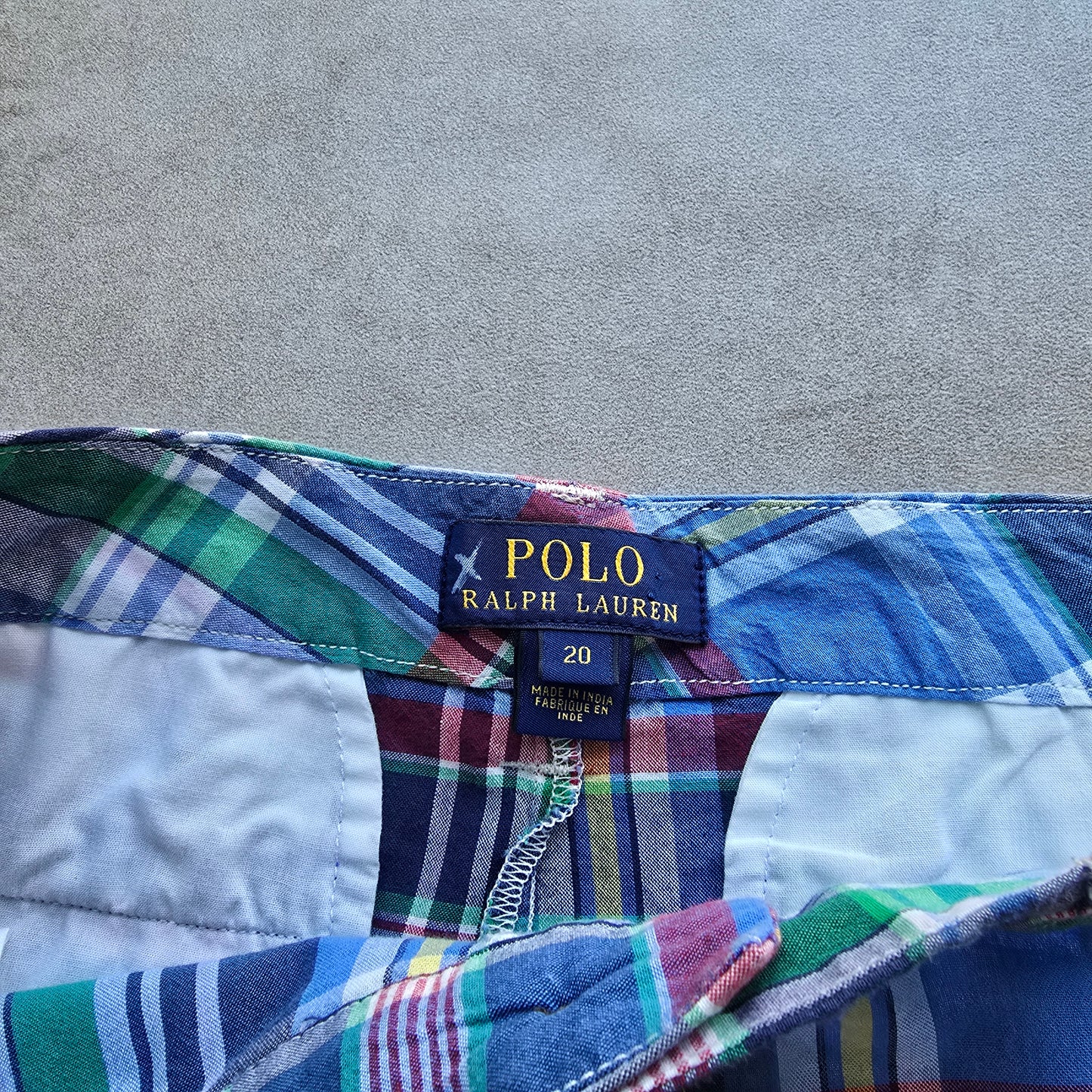 Ralph Lauren Plaid Shorts - 31