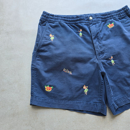 Ralph Lauren Hula Girl AOP Shorts - L