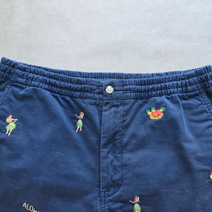 Ralph Lauren Hula Girl AOP Shorts - L