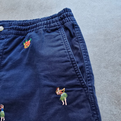 Ralph Lauren Hula Girl AOP Shorts - L