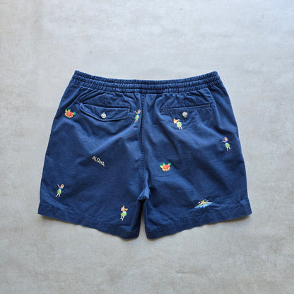 Ralph Lauren Hula Girl AOP Shorts - L