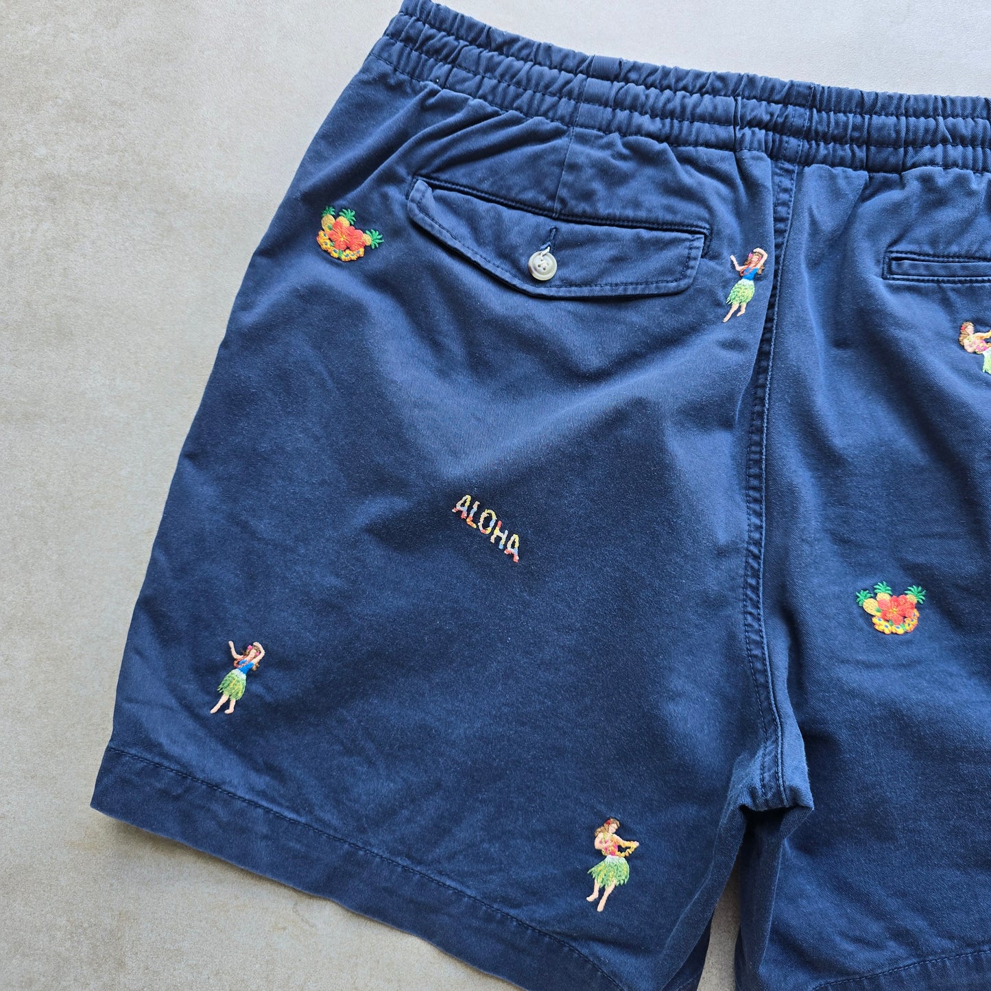 Ralph Lauren Hula Girl AOP Shorts - L