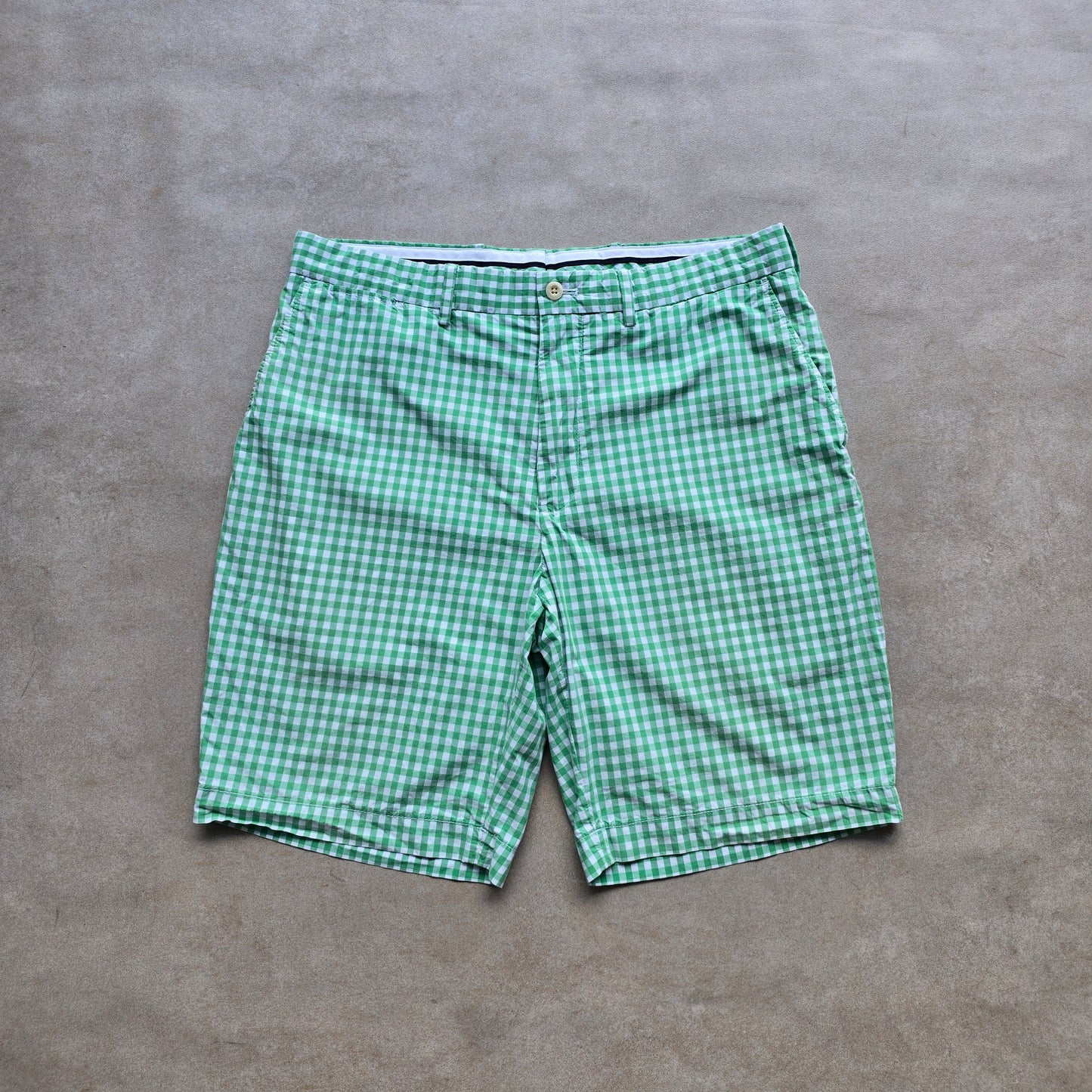 Vintage Ralph Lauren Golf Check Shorts - 34
