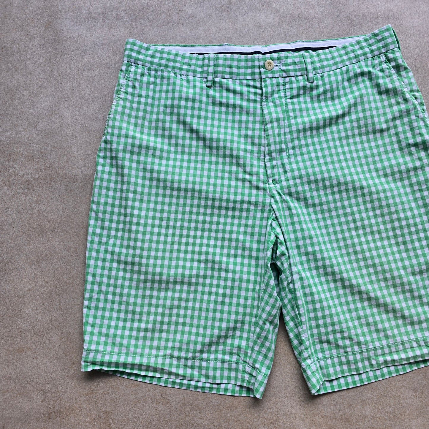 Vintage Ralph Lauren Golf Check Shorts - 34
