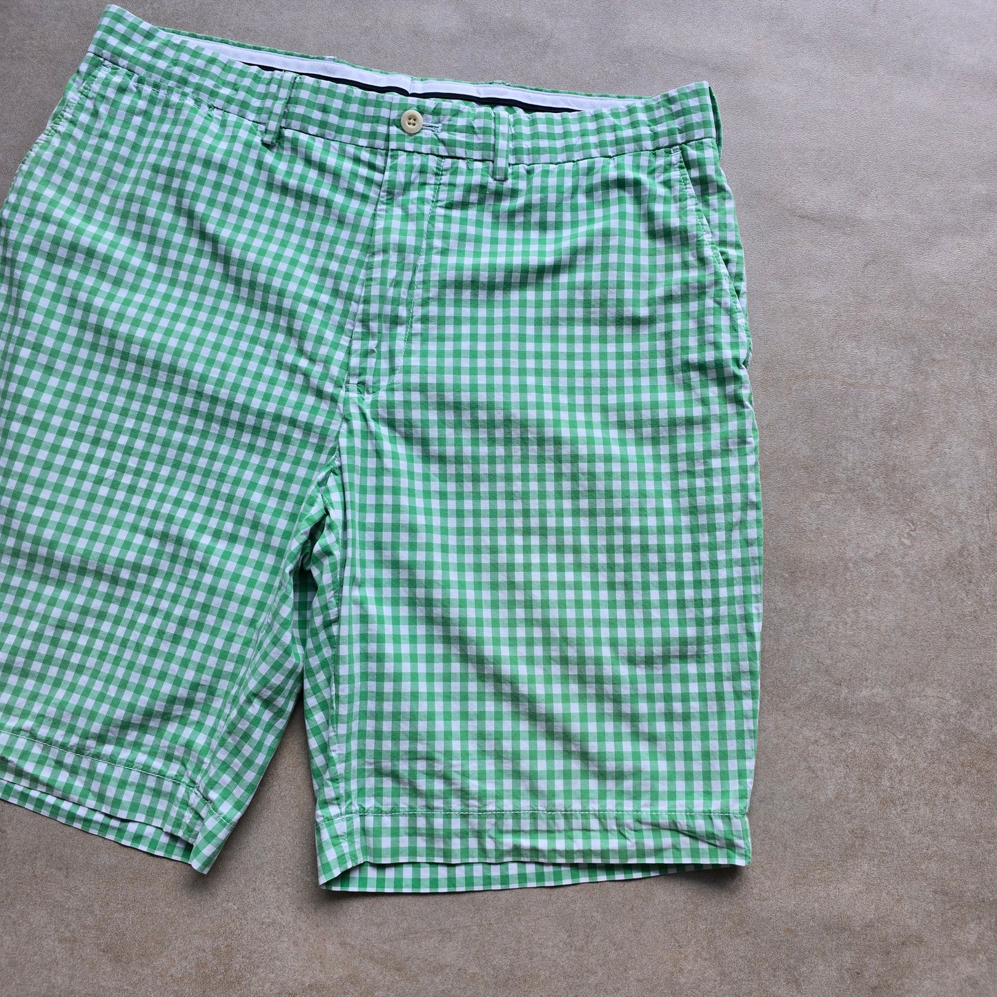 Vintage Ralph Lauren Golf Check Shorts - 34