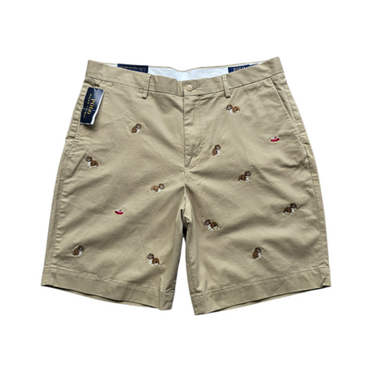 Ralph Lauren Dog AOP Shorts (NEW) - 36