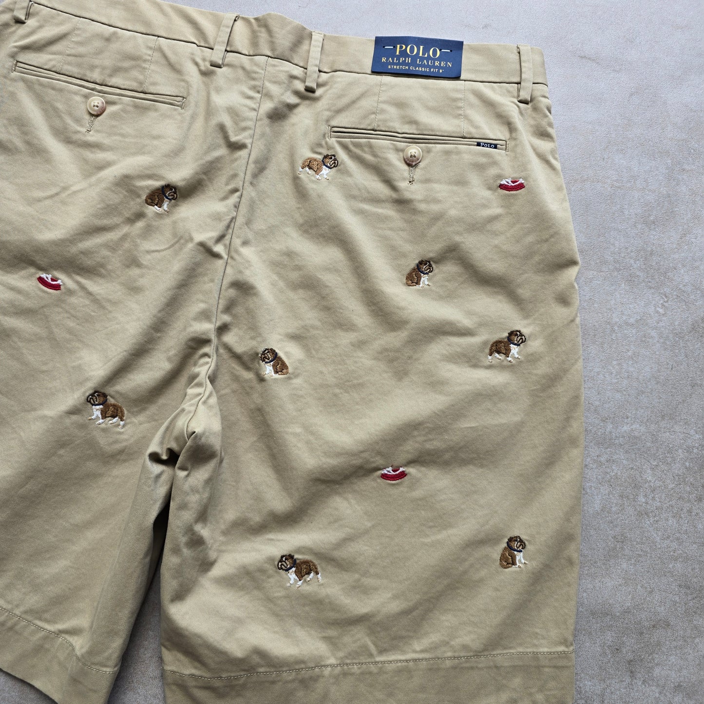 Ralph Lauren Dog AOP Shorts (NEW) - 36