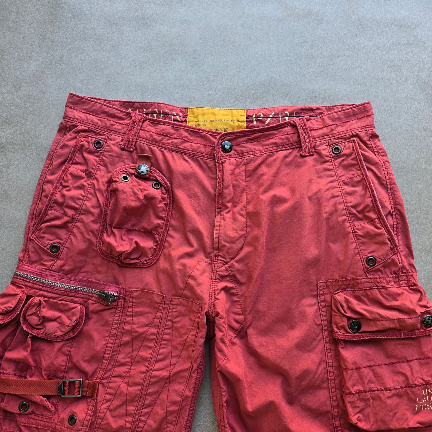 RARE Ralph Lauren Military Tactical Cargo Shorts - 36