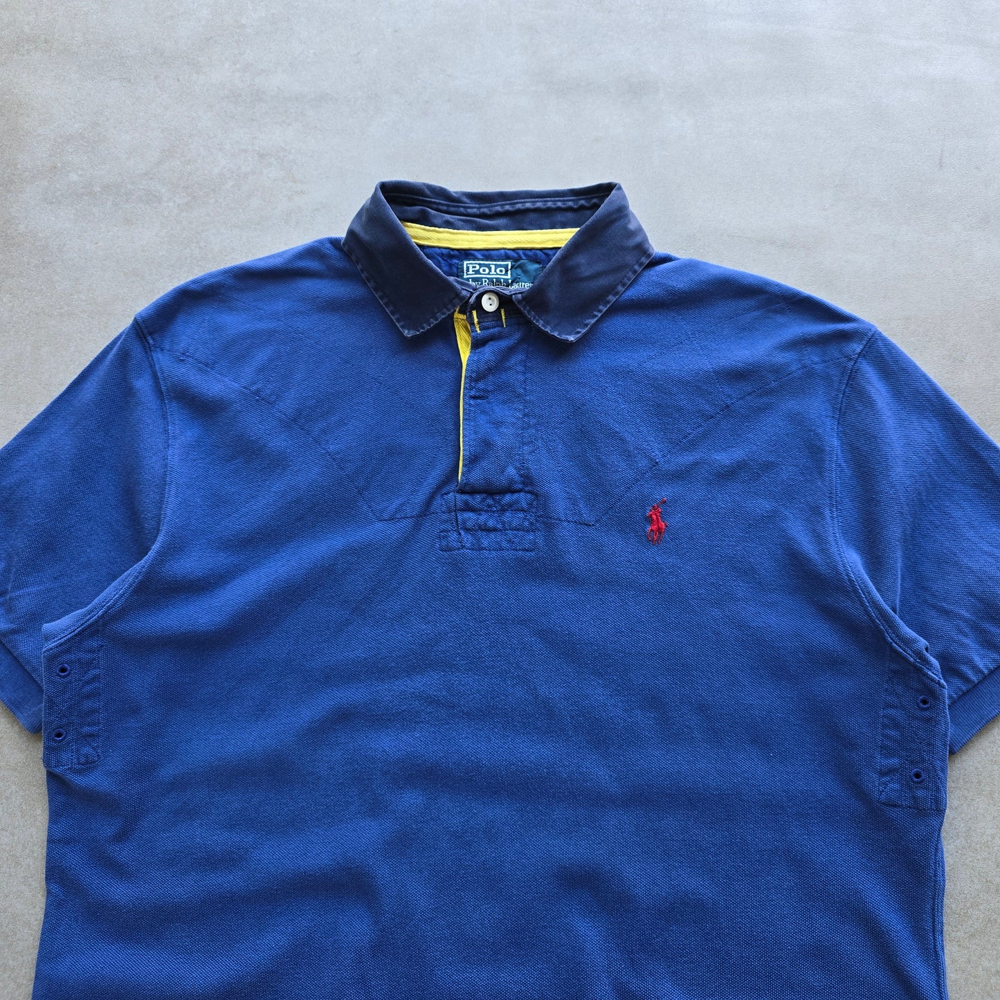 Vintage Ralph Lauren Blue Polo Shirt - M