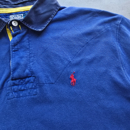 Vintage Ralph Lauren Blue Polo Shirt - M