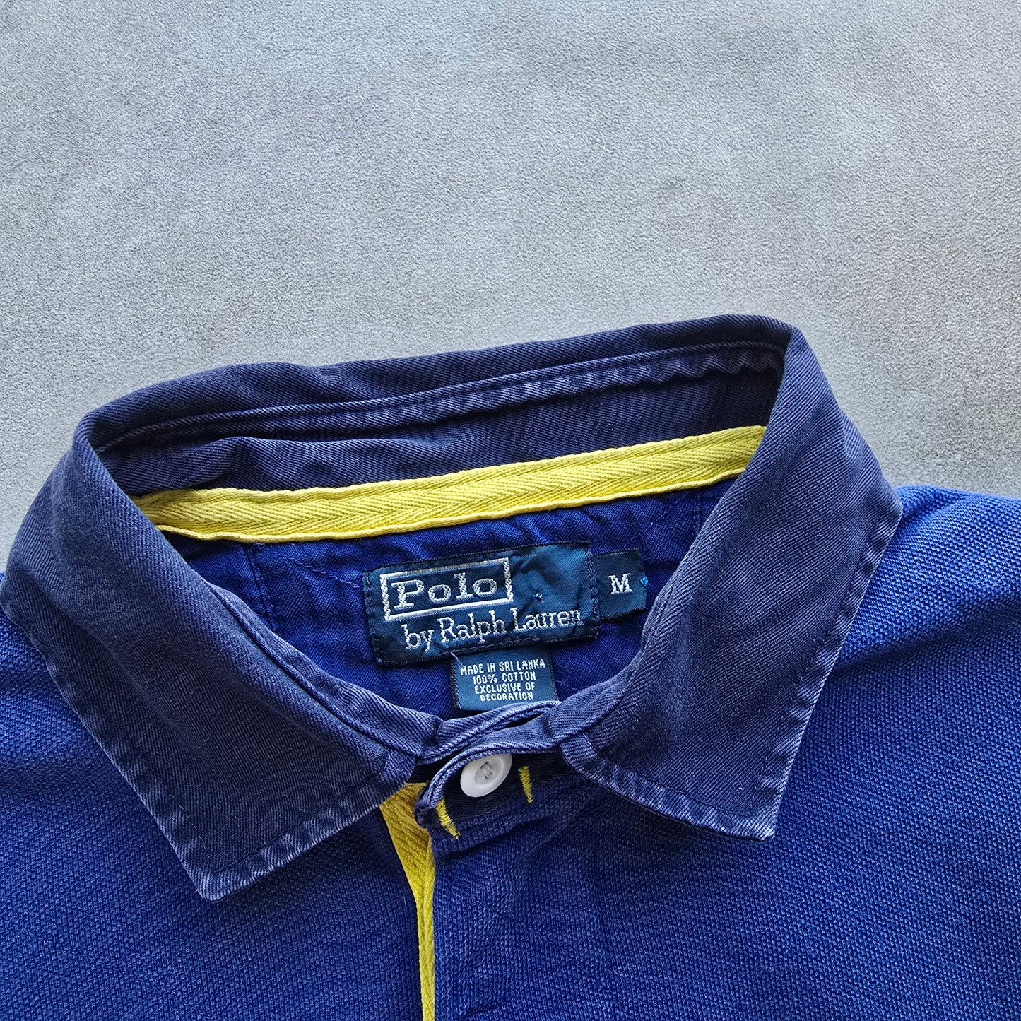 Vintage Ralph Lauren Blue Polo Shirt - M