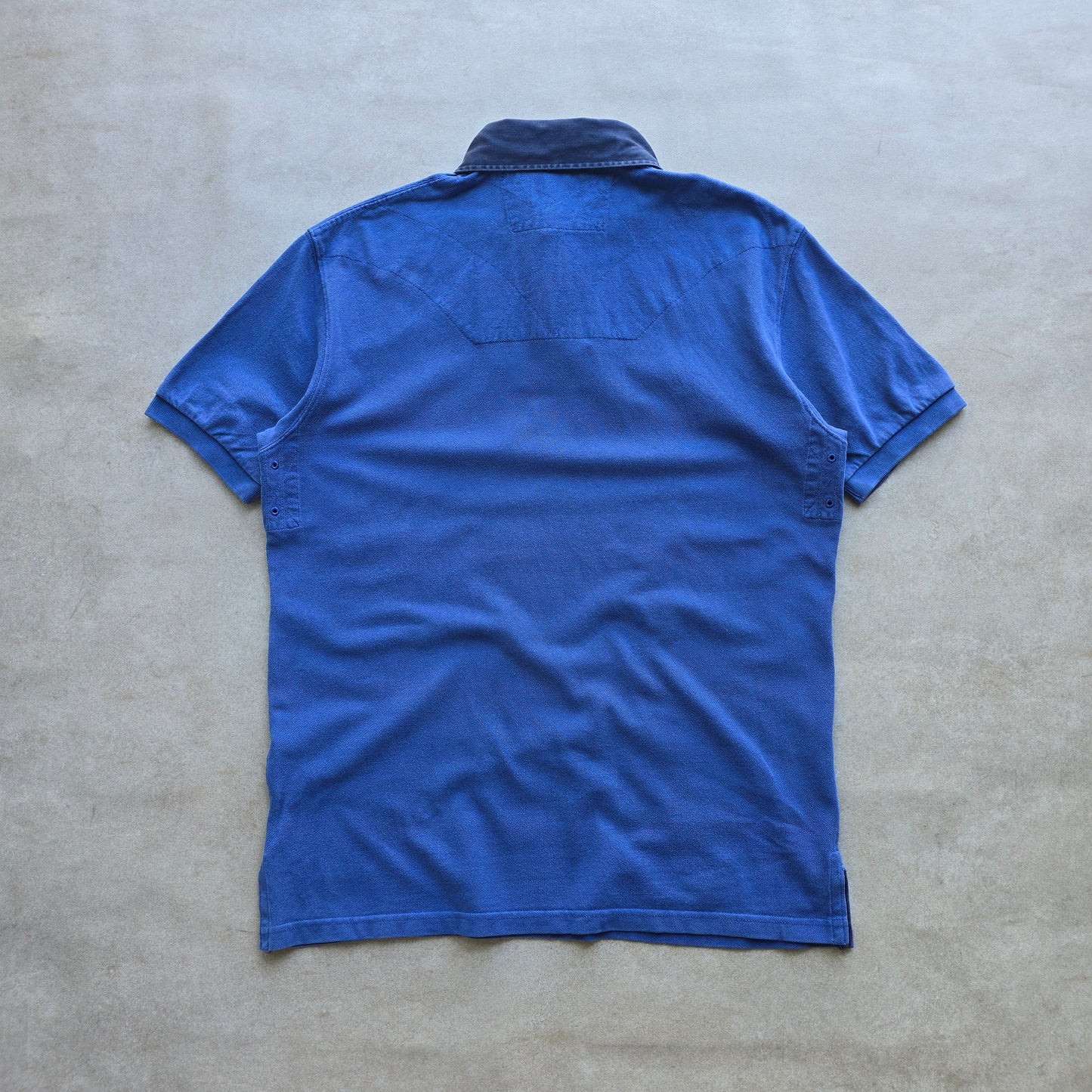 Vintage Ralph Lauren Blue Polo Shirt - M