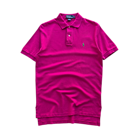 Vintage Ralph Lauren Pink Polo Shirt - S