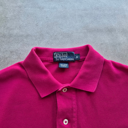 Vintage Ralph Lauren Pink Polo Shirt - S