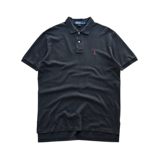 Vintage Ralph Lauren Black Polo Shirt - L