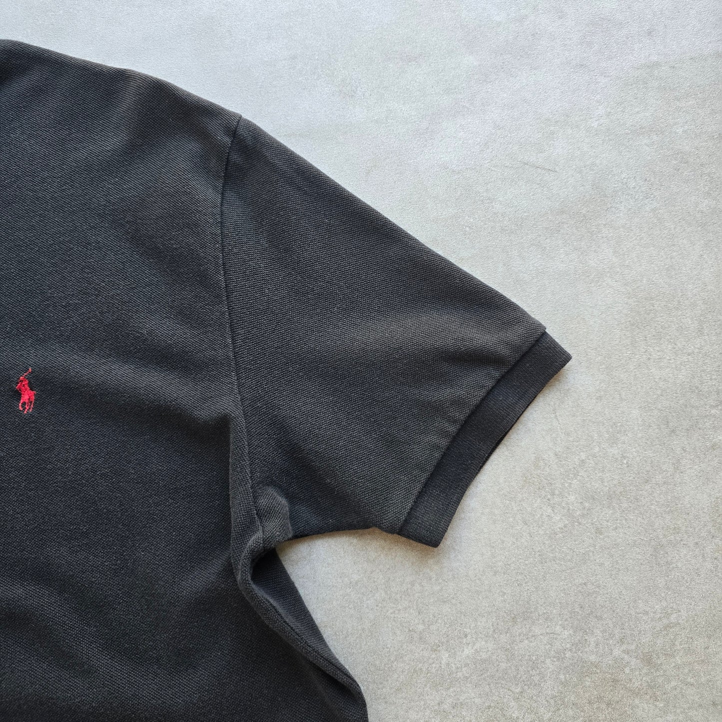Vintage Ralph Lauren Black Polo Shirt - L