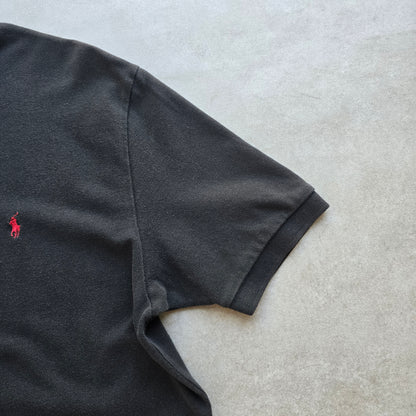 Vintage Ralph Lauren Black Polo Shirt - L