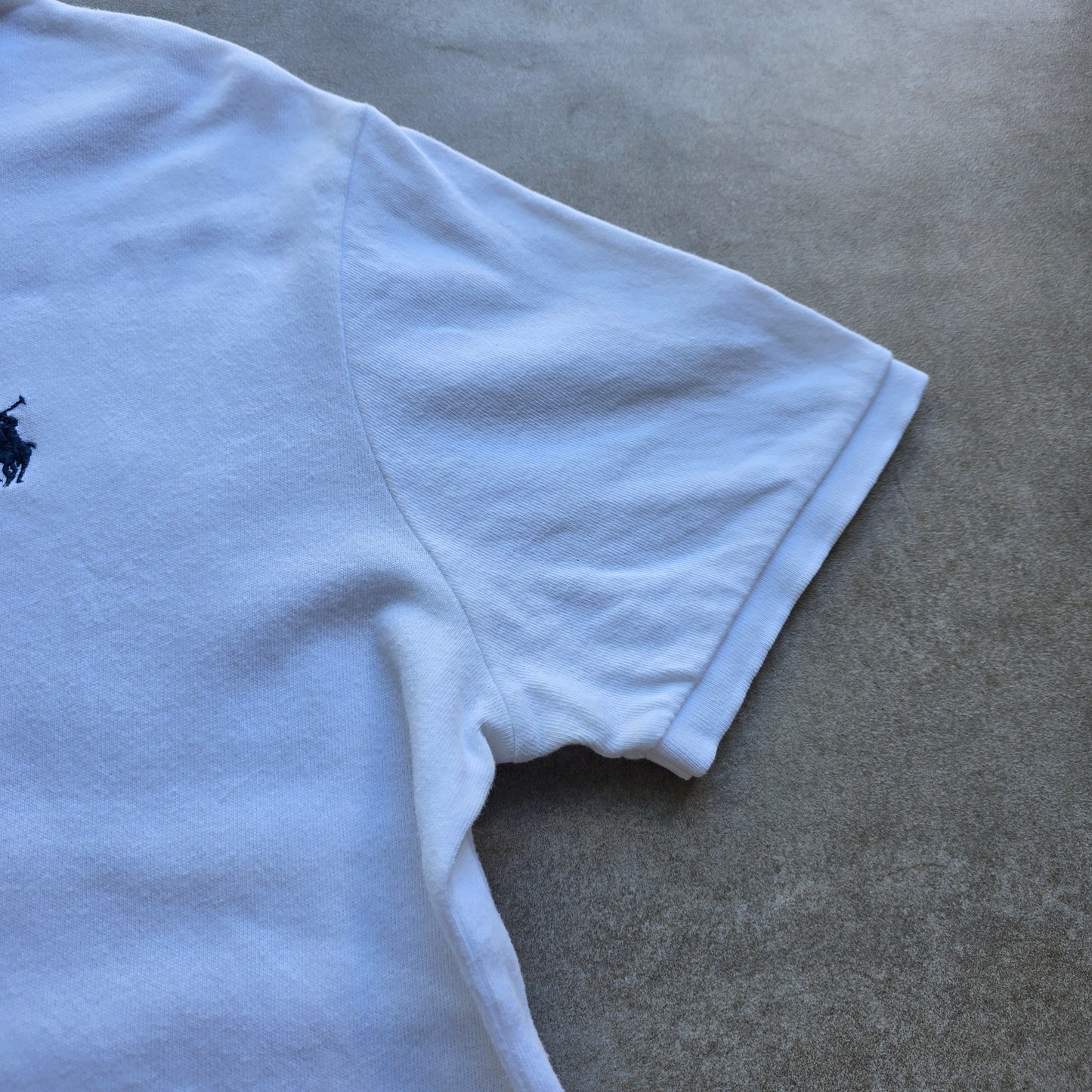 Ralph Lauren White Polo Shirt - L