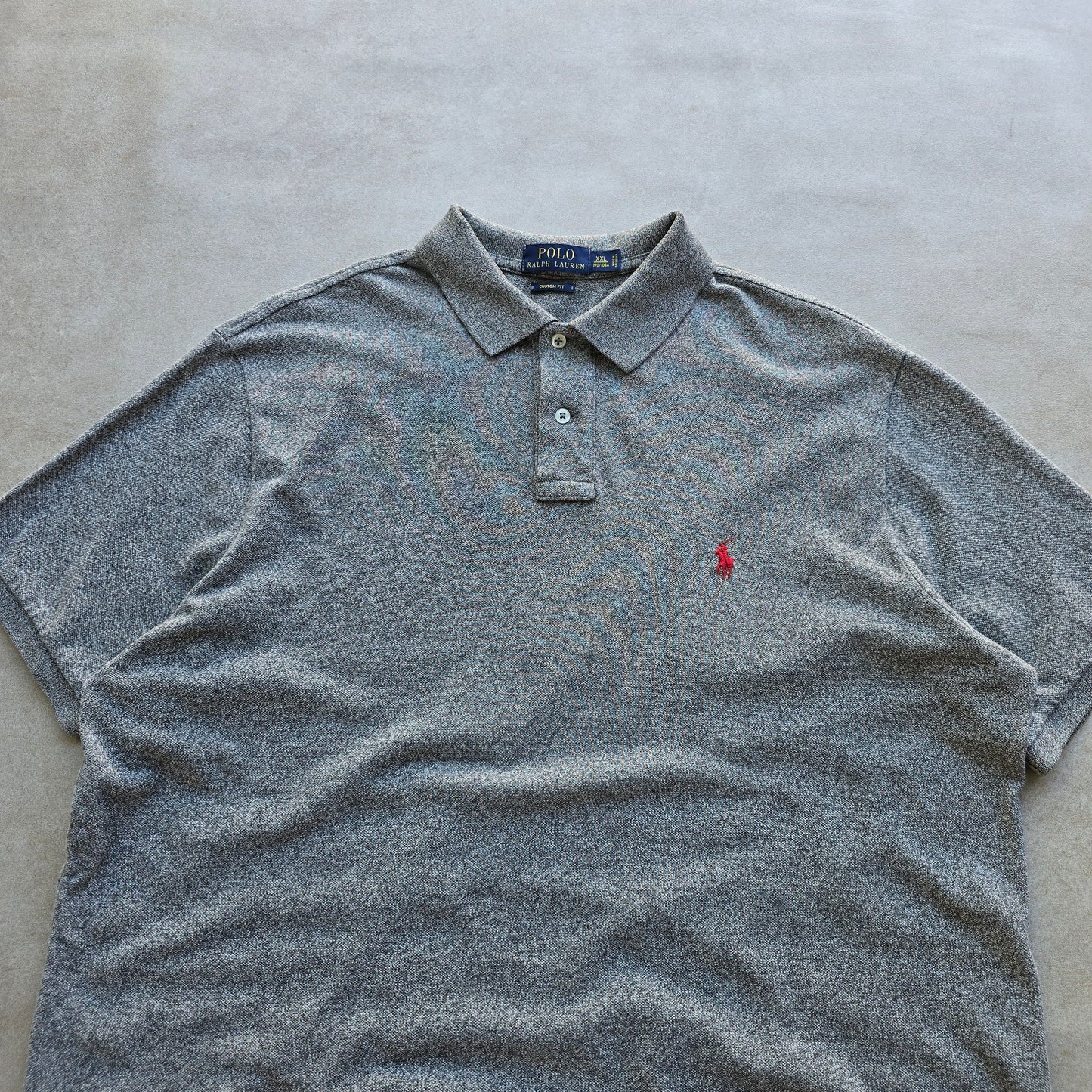 Ralph Lauren Grey Polo Shirt - XXL