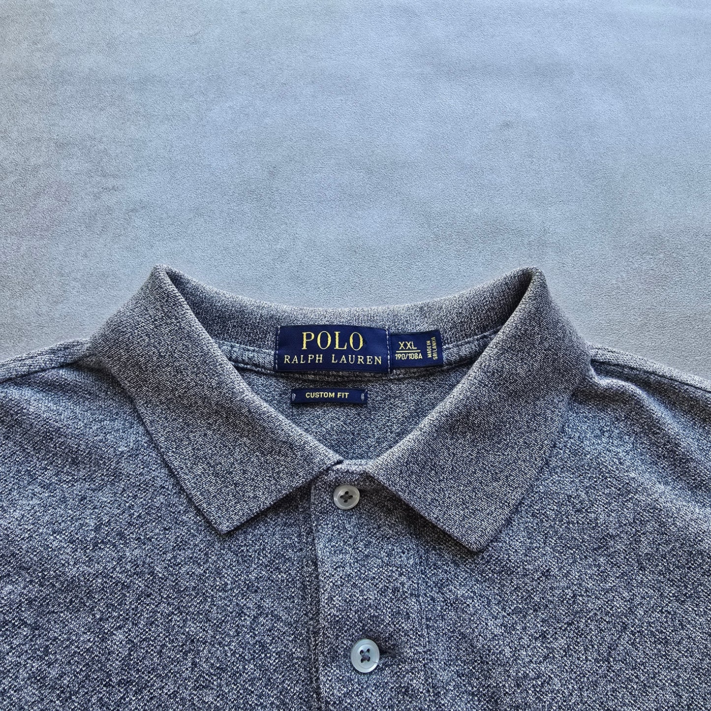 Ralph Lauren Grey Polo Shirt - XXL