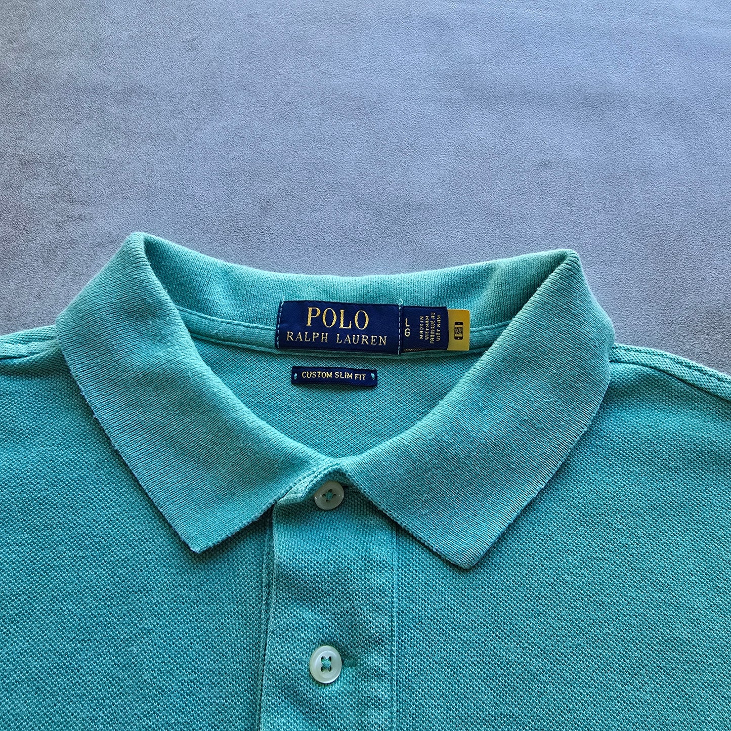 Ralph Lauren Green Polo Shirt - M/L