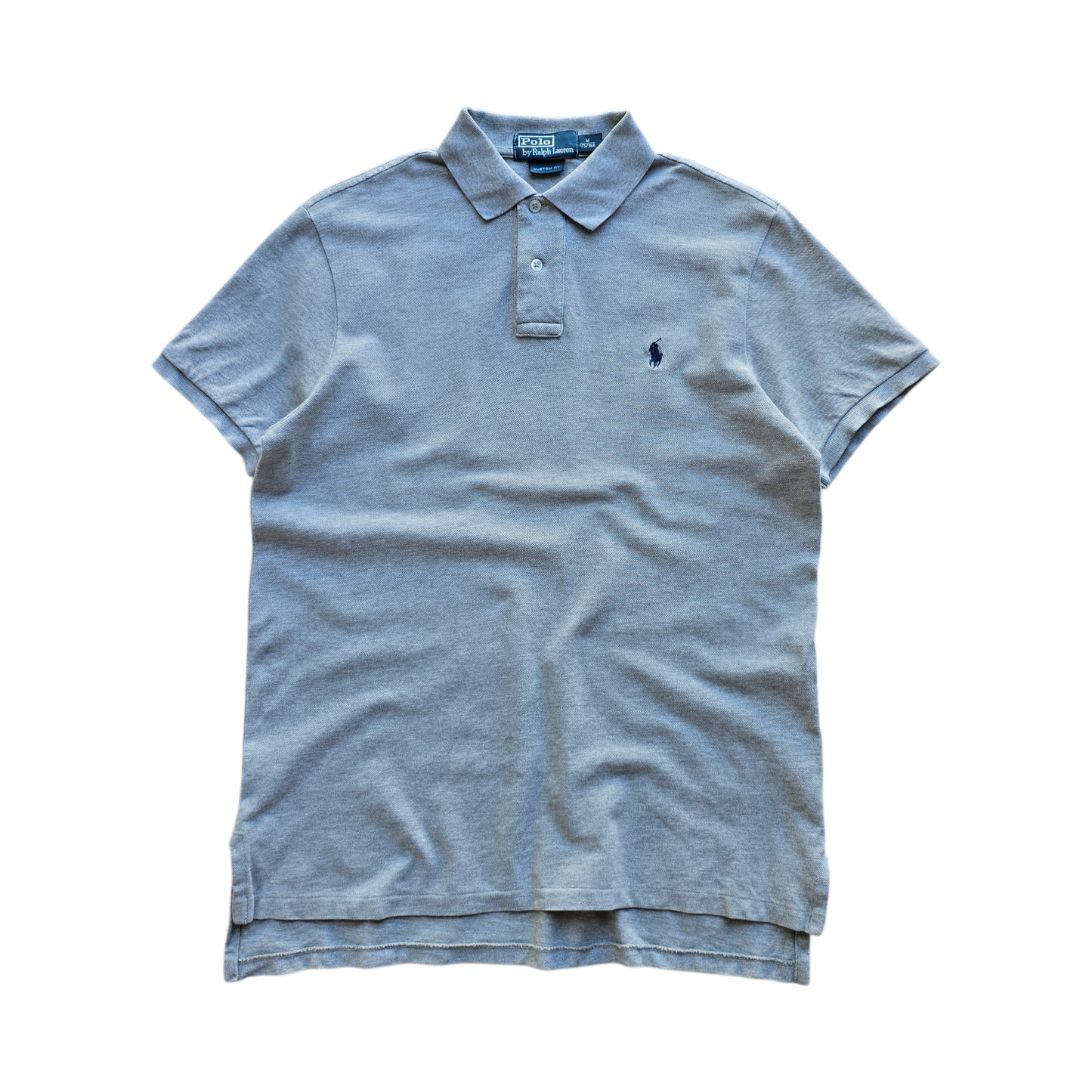 Vintage Ralph Lauren Grey Polo Shirt - M
