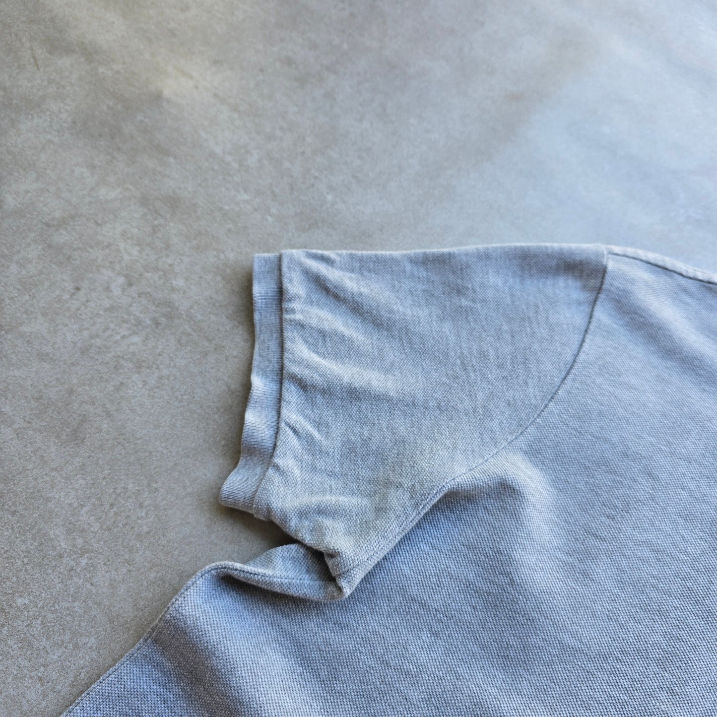 Vintage Ralph Lauren Grey Polo Shirt - M