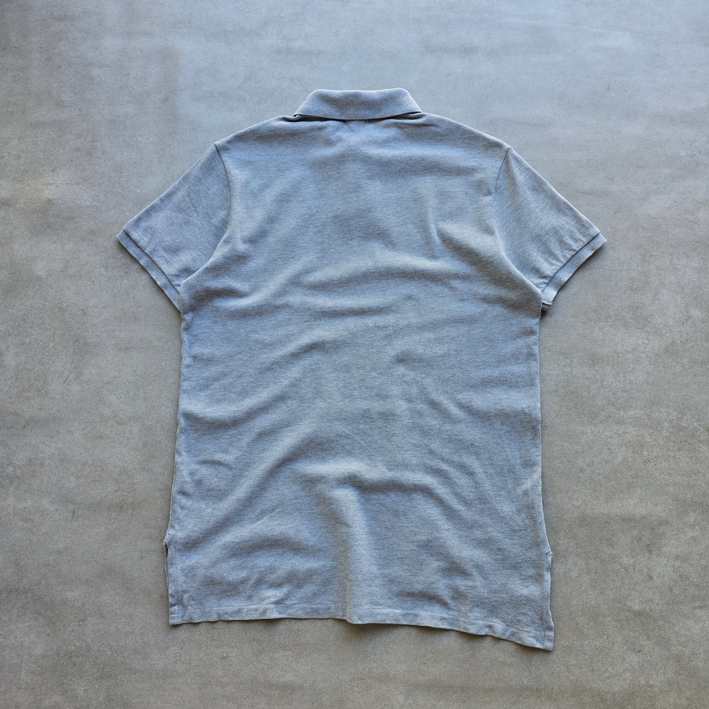 Vintage Ralph Lauren Grey Polo Shirt - M