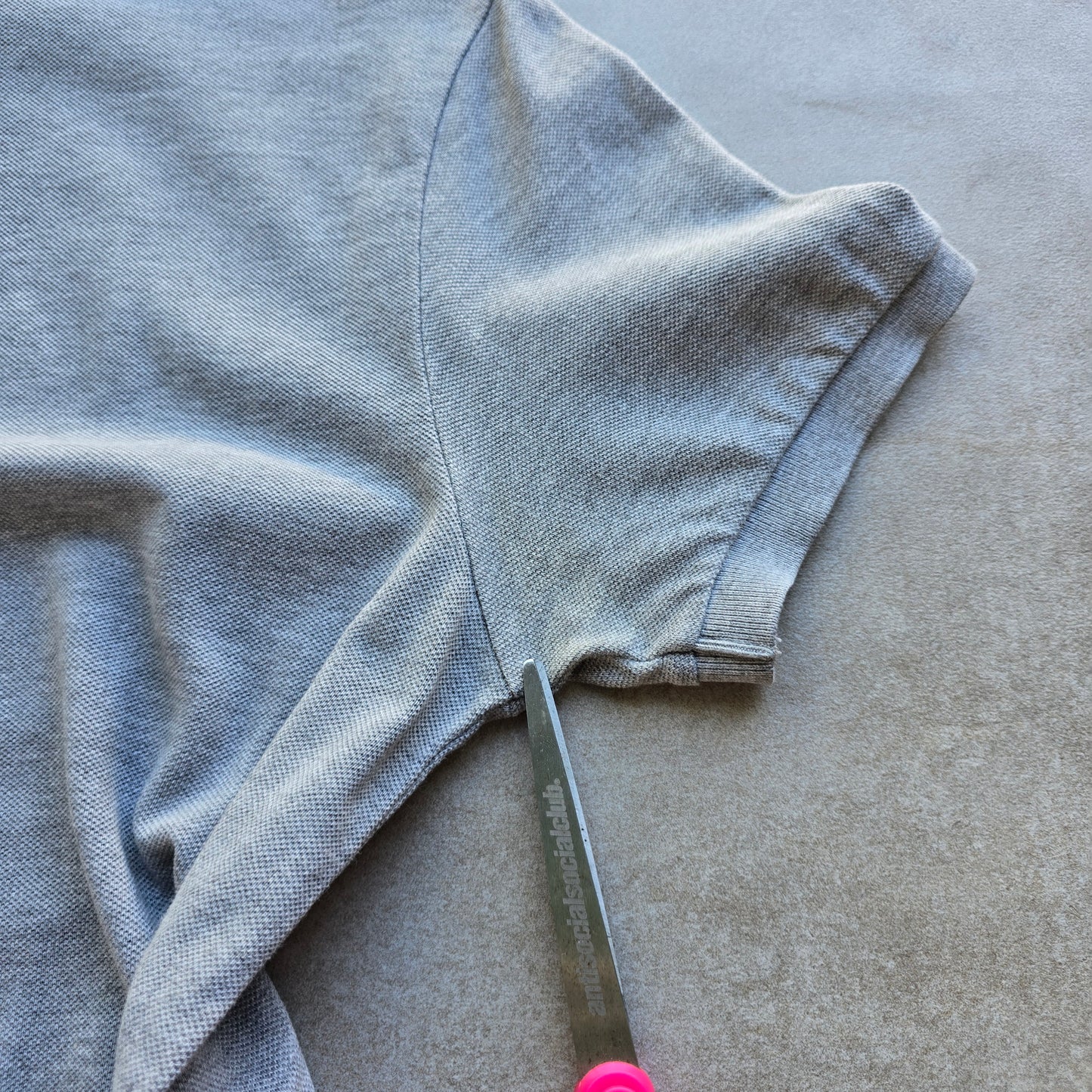 Vintage Ralph Lauren Grey Polo Shirt - M