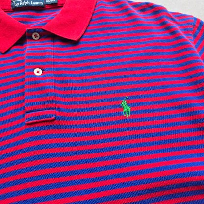 Ralph Lauren Striped Polo Shirt - XL
