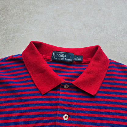 Ralph Lauren Striped Polo Shirt - XL