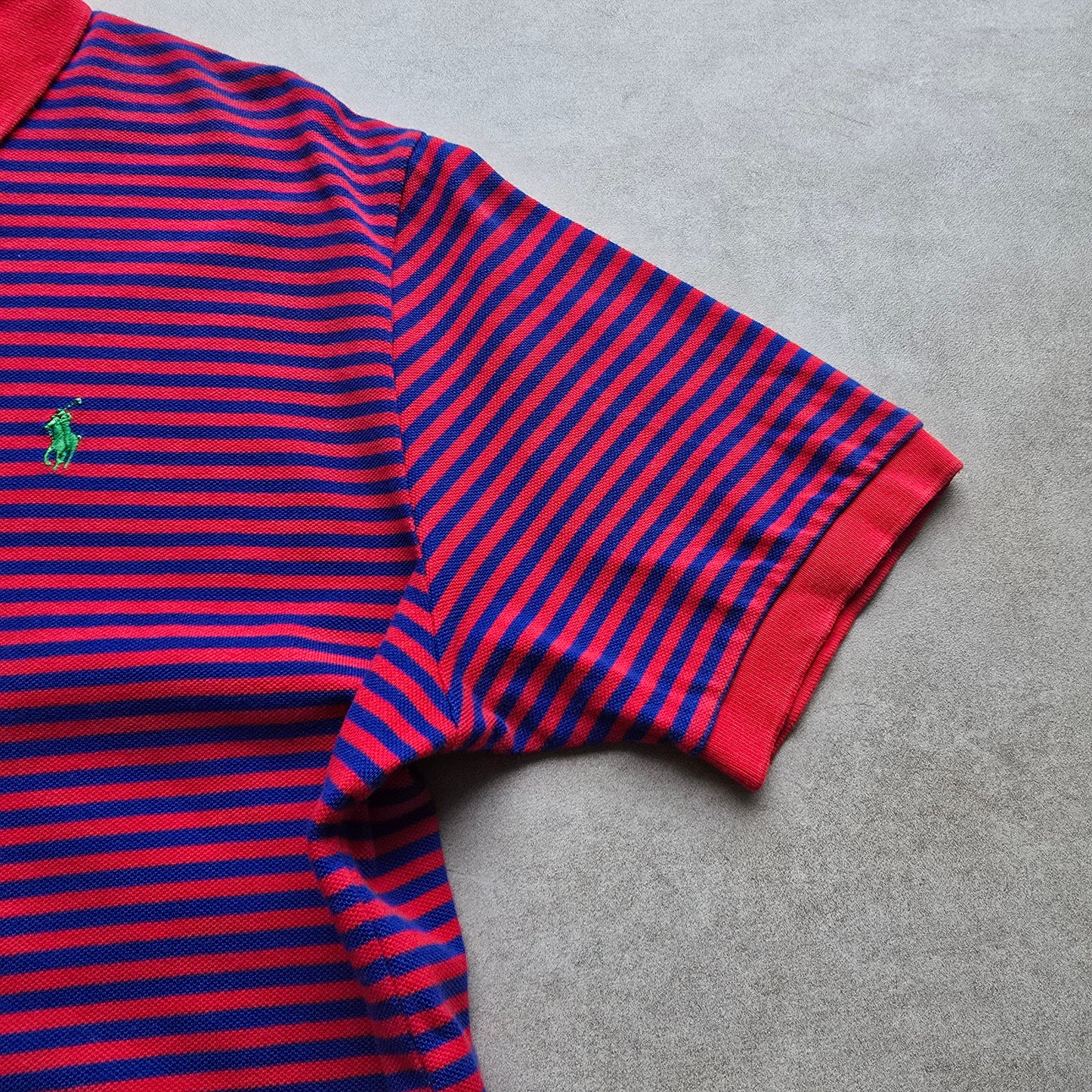 Ralph Lauren Striped Polo Shirt - XL