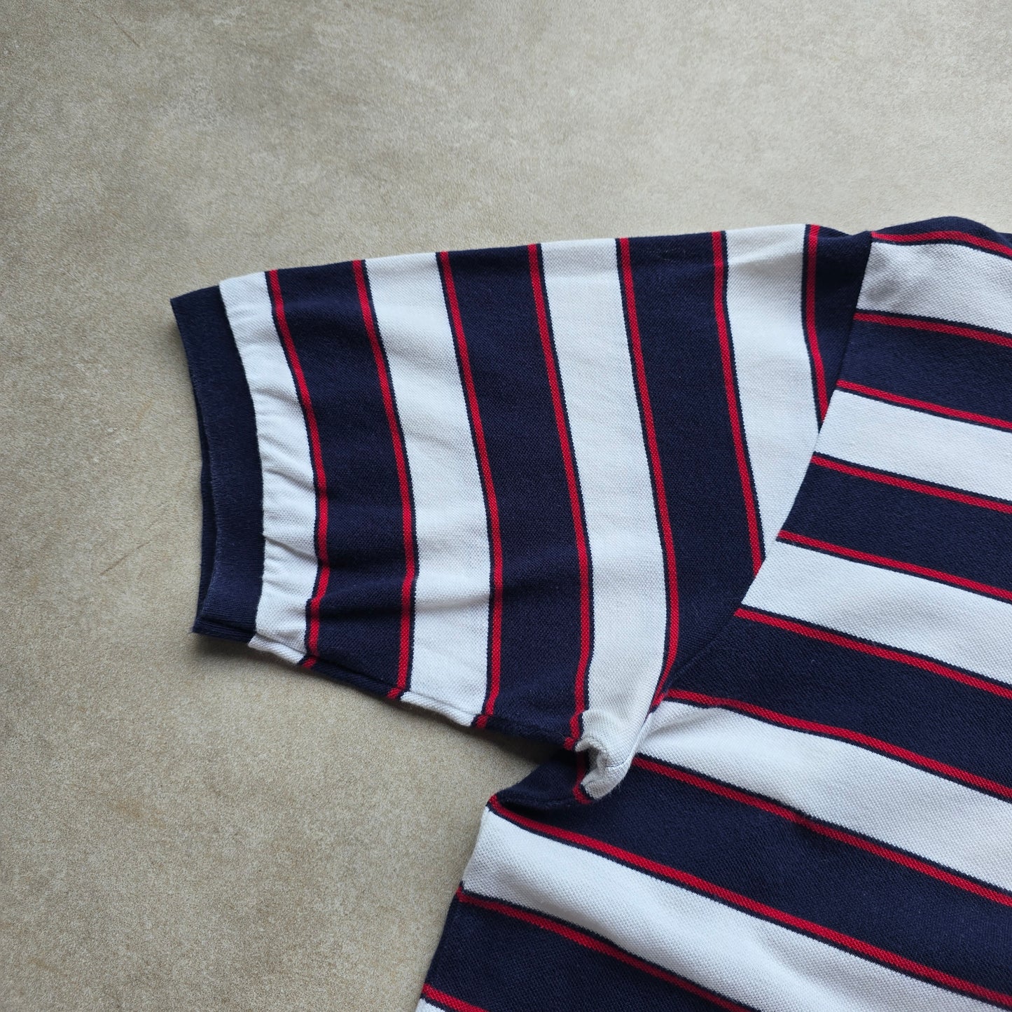 Vintage Ralph Lauren Golf Striped Polo Shirt - L