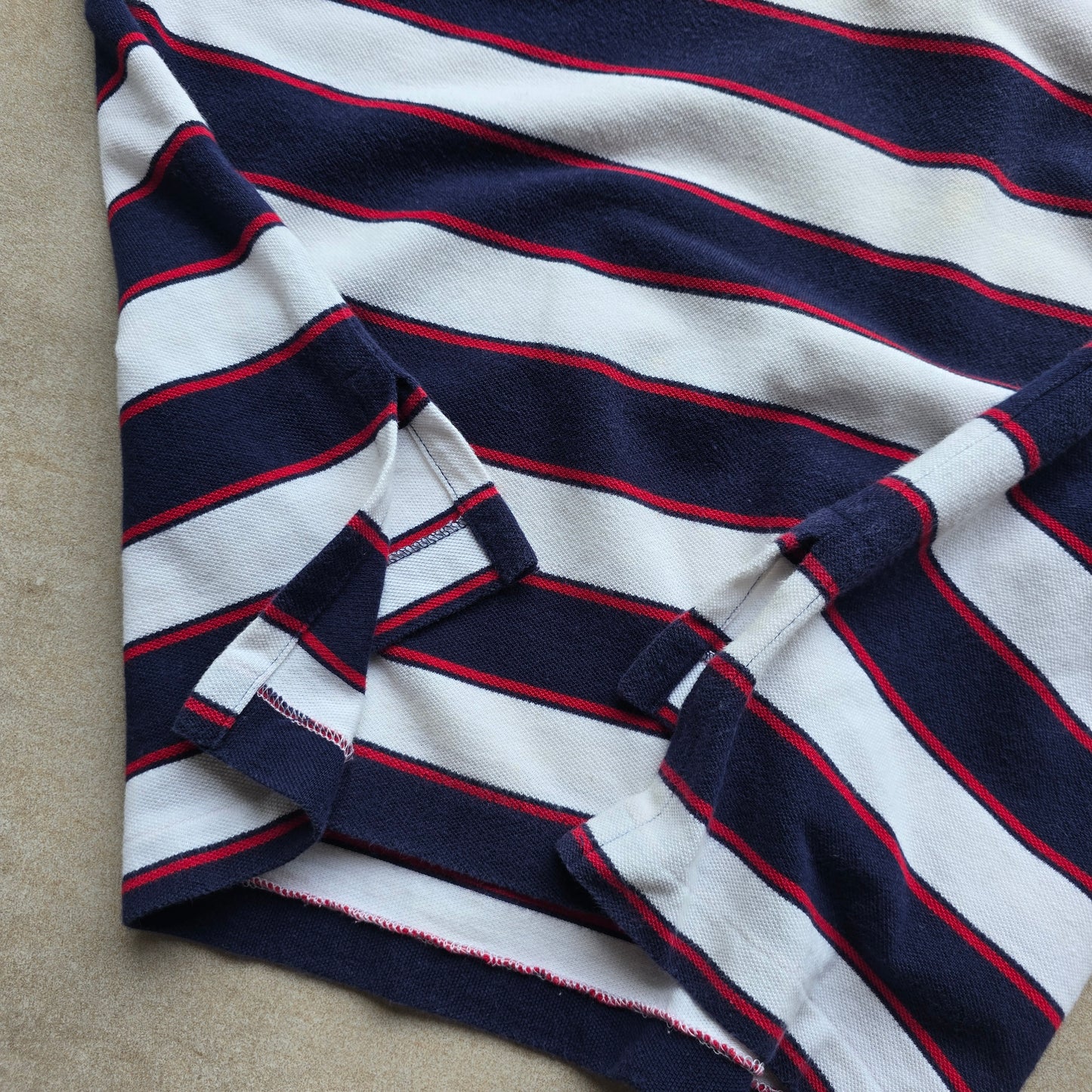 Vintage Ralph Lauren Golf Striped Polo Shirt - L